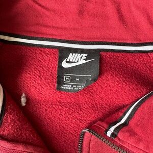 Nike Red Fleece Jacket